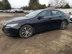 Salvage cars for sale from Copart Finksburg, MD: 2015 Acura TLX Tech