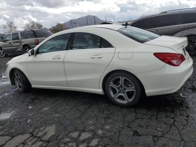 2018 Mercedes-Benz CLA 250