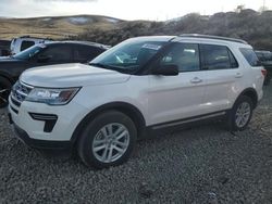 Salvage cars for sale at Reno, NV auction: 2018 Ford Explorer XLT