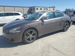 Salvage cars for sale at Wilmer, TX auction: 2013 Nissan Maxima S