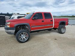 Salvage trucks for sale at Arcadia, FL auction: 2003 Chevrolet Silverado K2500 Heavy Duty