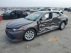 Salvage cars for sale at Grand Prairie, TX auction: 2019 Toyota Camry L