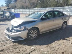 Salvage cars for sale at Knightdale, NC auction: 2015 Volkswagen Jetta Base