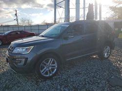 Salvage cars for sale at Windsor, NJ auction: 2017 Ford Explorer XLT