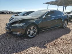 Salvage cars for sale at Phoenix, AZ auction: 2015 Tesla Model S