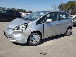 Salvage cars for sale at Dunn, NC auction: 2012 Honda FIT