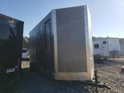 Salvage trucks for sale at Florence, MS auction: 2022 C&W 2022 CWC Livesailer Enclosed Cargo Trailer