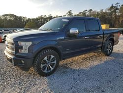 Salvage cars for sale at Houston, TX auction: 2016 Ford F150 Supercrew