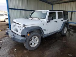 Salvage cars for sale at Colorado Springs, CO auction: 2017 Jeep Wrangler Unlimited Sport