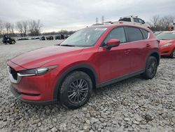 Salvage cars for sale at Barberton, OH auction: 2017 Mazda CX-5 Touring