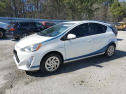 Salvage cars for sale from Copart Ellenwood, GA: 2016 Toyota Prius C