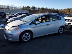 Salvage cars for sale at Exeter, RI auction: 2015 Toyota Prius