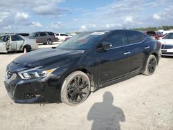 Salvage cars for sale from Copart Houston, TX: 2016 Nissan Maxima 3.5S