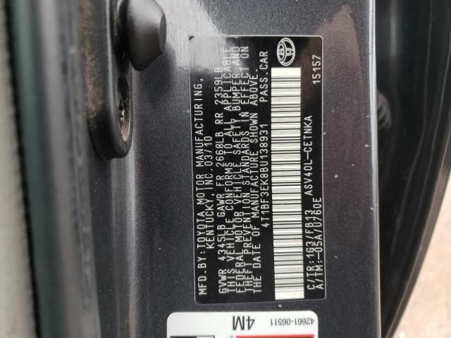 2011 Toyota Camry Base