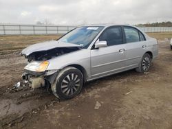 Salvage cars for sale at Houston, TX auction: 2002 Honda Civic EX