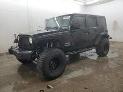 Salvage cars for sale from Copart Cleveland: 2014 Jeep Wrangler Unlimited Sport