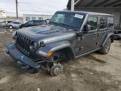 Salvage cars for sale at Los Angeles, CA auction: 2021 Jeep Wrangler Unlimited Rubicon 4XE