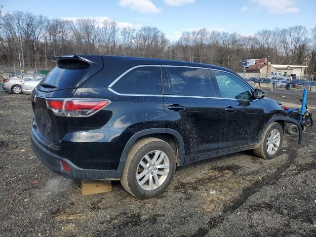 2015 Toyota Highlander LE