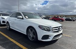 Salvage cars for sale at Magna, UT auction: 2017 Mercedes-Benz E 300 4matic