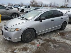 Salvage cars for sale from Copart London, ON: 2009 Honda Civic DX-G