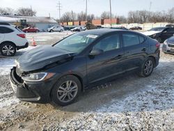 Salvage cars for sale at Columbus, OH auction: 2018 Hyundai Elantra SEL