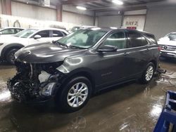 Salvage cars for sale at Elgin, IL auction: 2018 Chevrolet Equinox LT