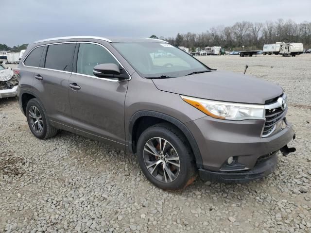 2016 Toyota Highlander XLE