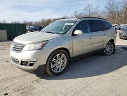 Salvage cars for sale at Ellwood City, PA auction: 2014 Chevrolet Traverse LT