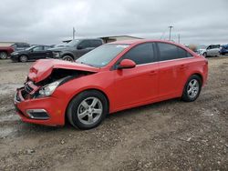 Chevrolet salvage cars for sale: 2015 Chevrolet Cruze LT