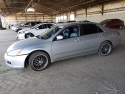 Honda salvage cars for sale: 2006 Honda Accord EX