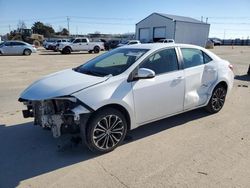 Salvage cars for sale at Nampa, ID auction: 2015 Toyota Corolla L