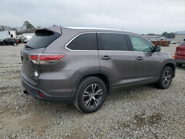 2016 Toyota Highlander XLE