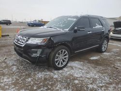 Ford salvage cars for sale: 2017 Ford Explorer Limited