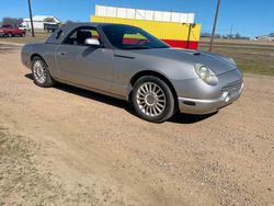 Salvage cars for sale at Grand Prairie, TX auction: 2004 Ford Thunderbird