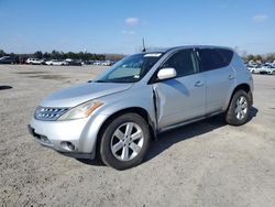 Salvage cars for sale at Fredericksburg, VA auction: 2006 Nissan Murano SL