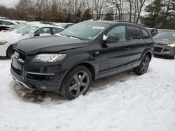 Salvage cars for sale at North Billerica, MA auction: 2015 Audi Q7 Premium Plus