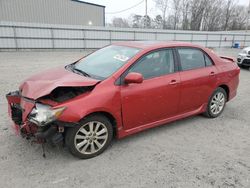 Salvage cars for sale at Gastonia, NC auction: 2010 Toyota Corolla Base