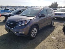 Salvage cars for sale at Antelope, CA auction: 2015 Honda CR-V EXL