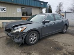 Salvage cars for sale at Eugene, OR auction: 2012 Honda Accord SE