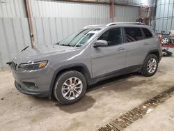 Salvage cars for sale at West Mifflin, PA auction: 2021 Jeep Cherokee Latitude LUX