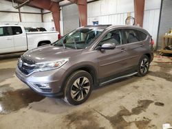 Salvage cars for sale at Lansing, MI auction: 2015 Honda CR-V Touring