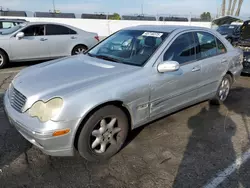 Mercedes-Benz c-Class salvage cars for sale: 2003 Mercedes-Benz C 240