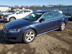 Salvage cars for sale at Pennsburg, PA auction: 2014 Volkswagen Passat S