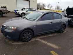 Salvage cars for sale at Woodburn, OR auction: 2008 Mazda 3 I