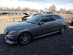 Mercedes-Benz salvage cars for sale: 2016 Mercedes-Benz E 350 4matic