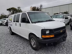 Salvage trucks for sale at Apopka, FL auction: 2015 Chevrolet Express G3500