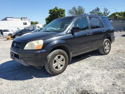 2003 Honda Pilot EXL en venta en Opa Locka, FL