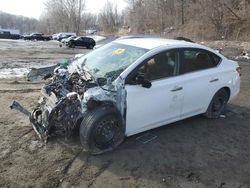 Salvage cars for sale at Marlboro, NY auction: 2016 Nissan Sentra S