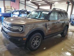 Salvage cars for sale at West Mifflin, PA auction: 2022 Ford Bronco Sport BIG Bend