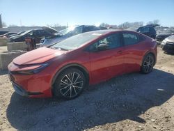 Salvage cars for sale at Kansas City, KS auction: 2024 Toyota Prius LE